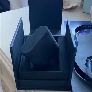 David Yurman box and bag with ribbon